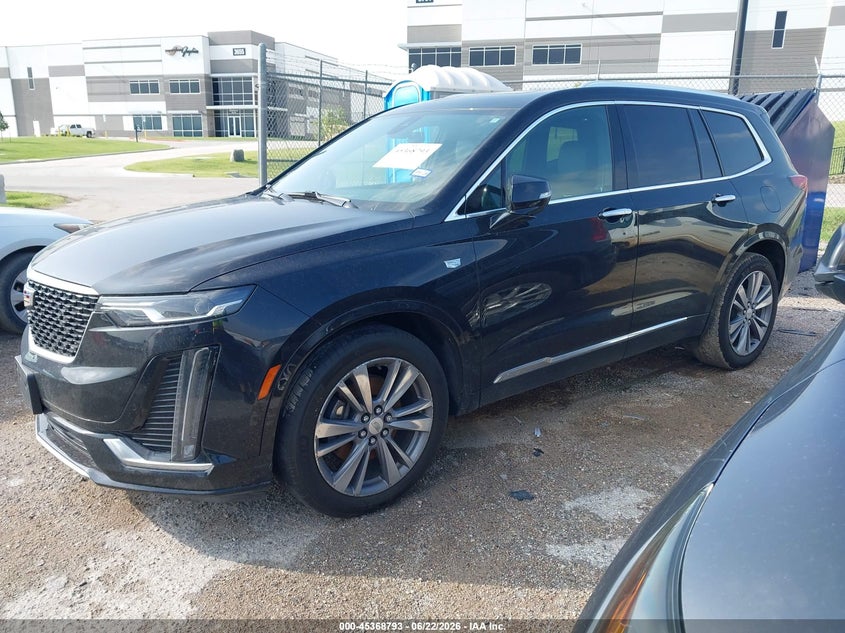 2020 Cadillac Xt6 VIN 1GYKPCRS6LZ124357 IAAI salvage auction — THEFT, Original (Texas), sold $11,600 on 2026-08-09 (photo 2)