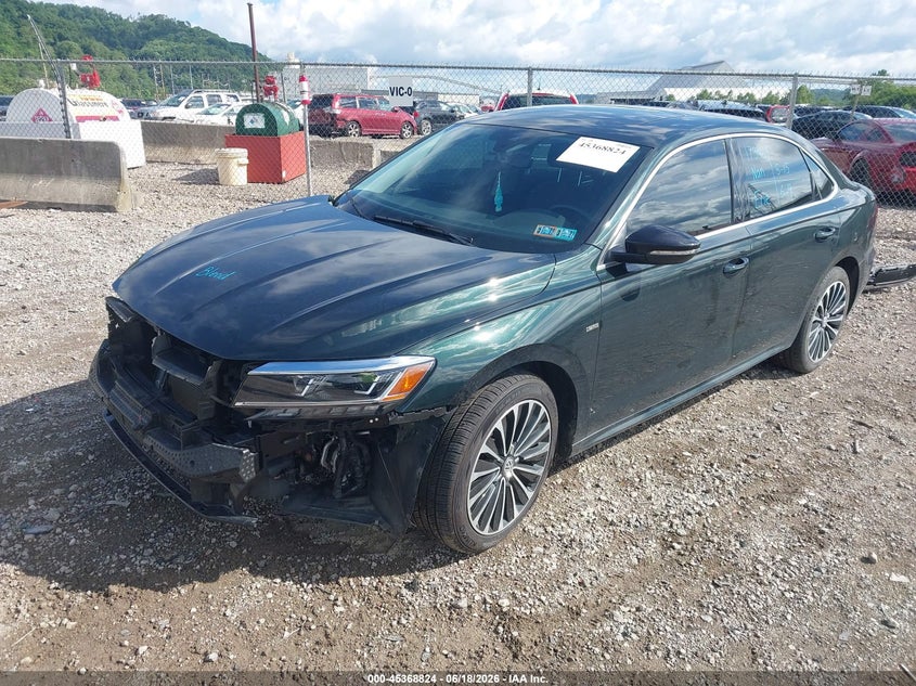 2022 Volkswagen Passat VIN 1VWBA7A32NC004688 IAAI salvage auction — RIGHT FRONT, Salvage (Pennsylvania), sold $6,500 on 2026-07-10 (photo 2)