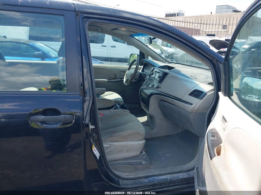 2011 Toyota Sienna VIN 5TDZK3DC7BS015764 IAAI salvage auction — REAR END, Clear (New York), sold $1,025 on 2026-07-06 (photo 5)