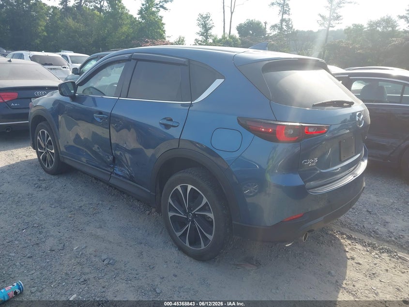 2022 Mazda Cx-5 VIN JM3KFBDM4N1582144 IAAI salvage auction — SIDE, Salvage Title, sold $7,100 on 2026-07-26 (photo 3)