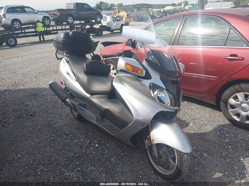 2004 Suzuki An650 VIN JS1CP51AX42100835 — IAAI salvage auction photo