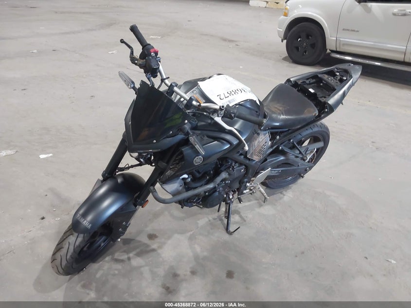 2021 Yamaha Mt-03 VIN MH3RH20YXMK005218 IAAI salvage auction — THEFT, Rebuildable (Florida), sold $1,050 on 2026-07-28 (photo 2)