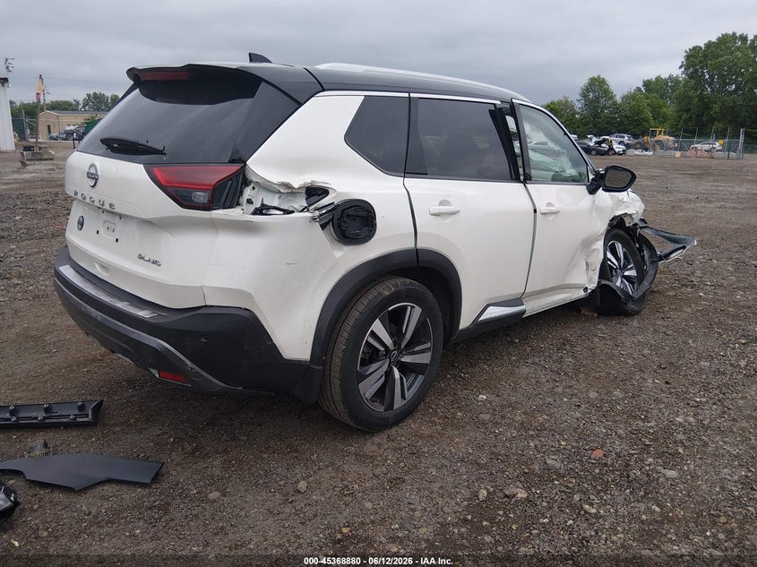 2023 Nissan Rogue VIN JN8BT3CB4PW356672 IAAI salvage auction — RIGHT FRONT, Salvage (Ohio), sold $3,800 on 2026-07-29 (photo 4)