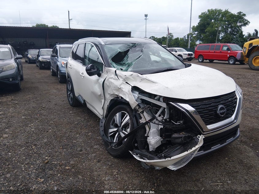 2023 Nissan Rogue VIN JN8BT3CB4PW356672 IAAI salvage auction — RIGHT FRONT, Salvage (Ohio), sold $3,800 on 2026-07-29 (photo 6)