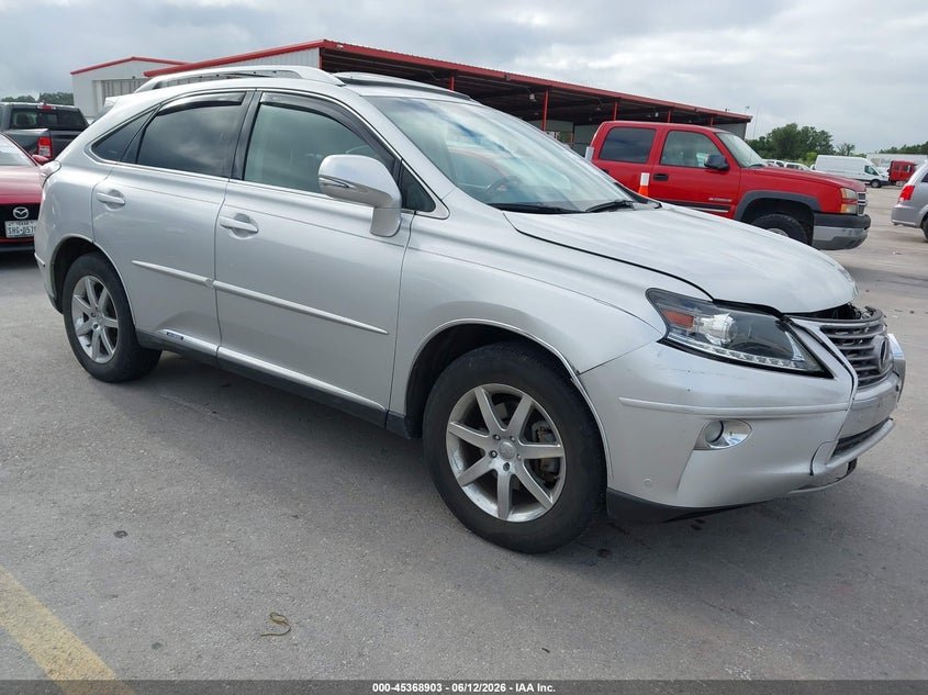2013 Lexus Rx VIN JTJBC1BA4D2060320 IAAI salvage auction — LEFT FRONT, Salvage Title, sold $6,150 on 2026-07-30 (photo 1)