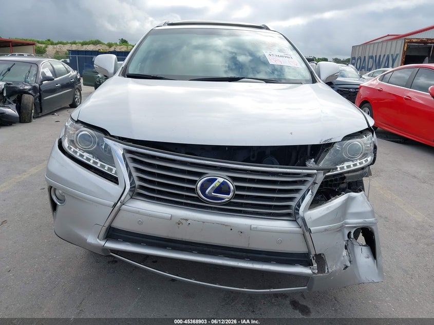 2013 Lexus Rx VIN JTJBC1BA4D2060320 IAAI salvage auction — LEFT FRONT, Salvage Title, sold $6,150 on 2026-07-30 (photo 6)