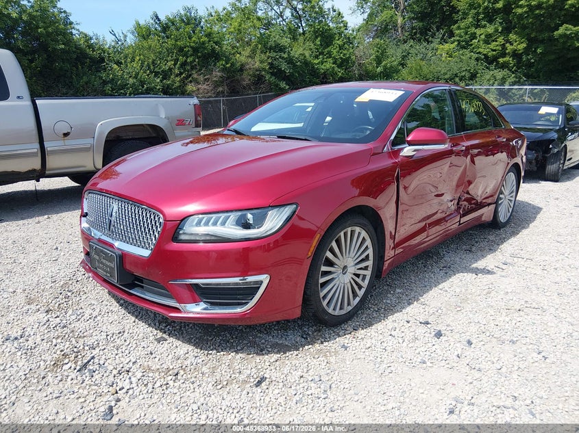 2017 Lincoln Mkz VIN 3LN6L5E9XHR613529 IAAI salvage auction — SIDE, Salvage (Ohio), sold $2,600 on 2026-07-09 (photo 2)