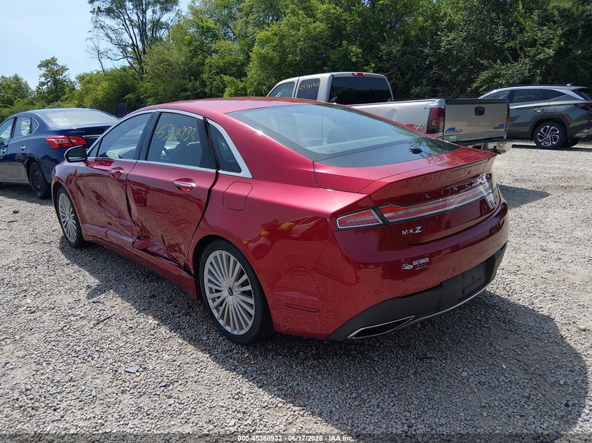 2017 Lincoln Mkz VIN 3LN6L5E9XHR613529 IAAI salvage auction — SIDE, Salvage (Ohio), sold $2,600 on 2026-07-09 (photo 3)