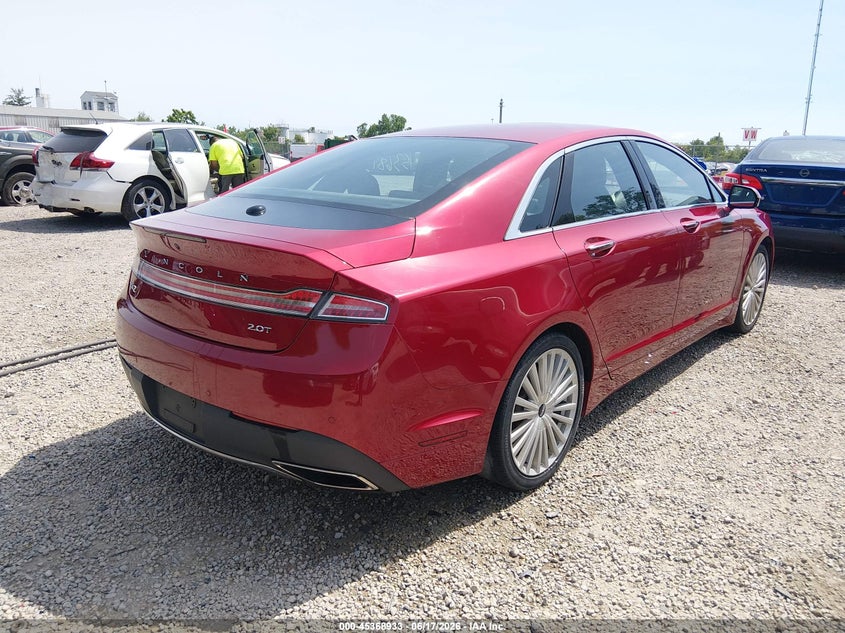 2017 Lincoln Mkz VIN 3LN6L5E9XHR613529 IAAI salvage auction — SIDE, Salvage (Ohio), sold $2,600 on 2026-07-09 (photo 4)