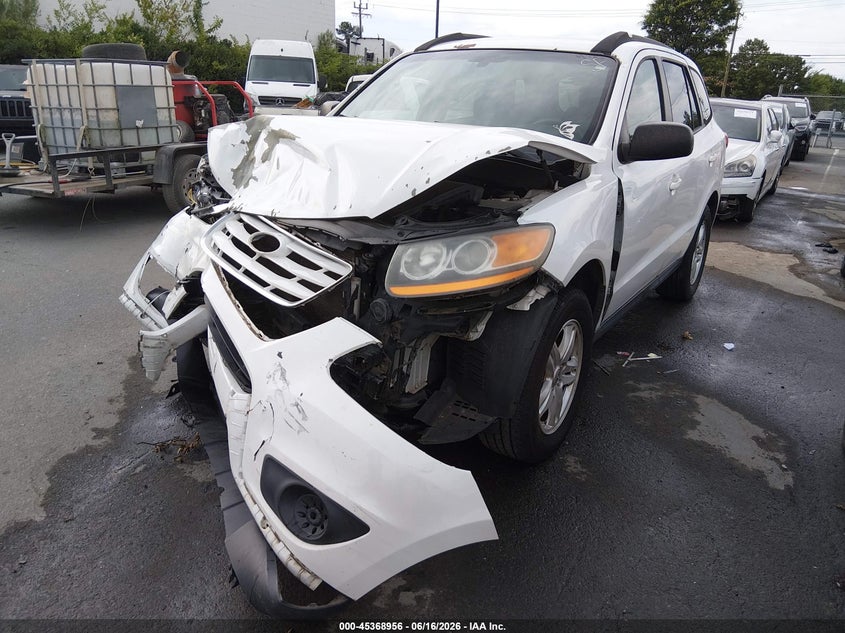 2011 Hyundai Santa fe VIN 5XYZG3AB5BG005972 IAAI salvage auction — FRONT END, Salvage (North Carolina), sold $450 on 2026-07-16 (photo 2)