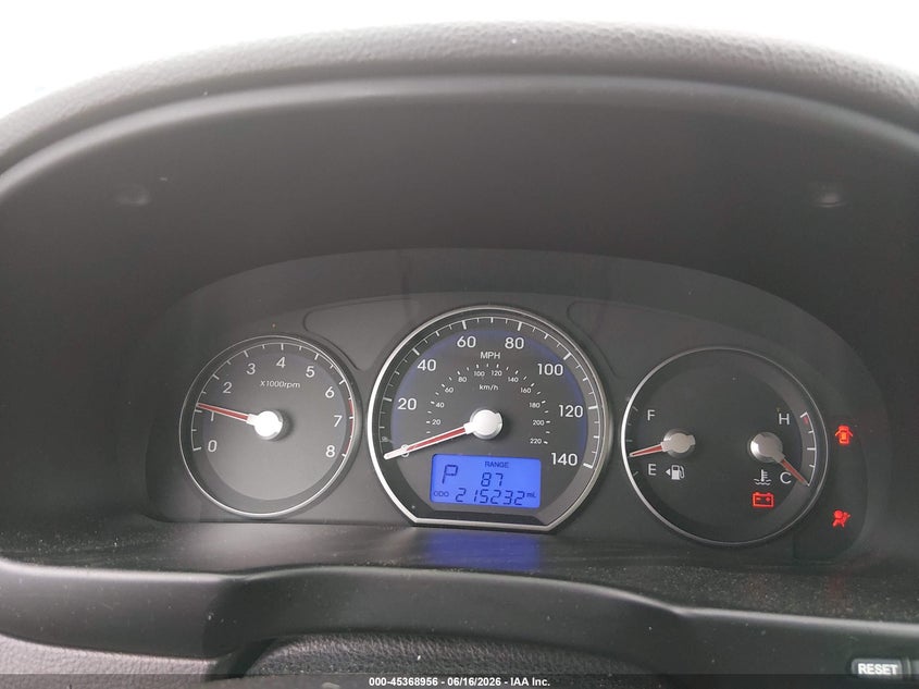 2011 Hyundai Santa fe VIN 5XYZG3AB5BG005972 IAAI salvage auction — FRONT END, Salvage (North Carolina), sold $450 on 2026-07-16 (photo 7)