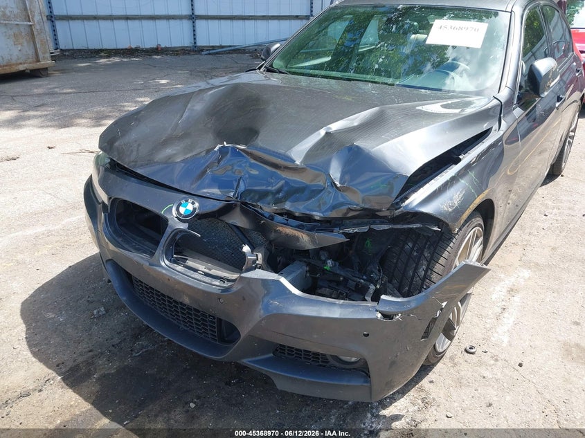 2016 BMW 3er VIN WBA8B3G5XGNT91992 IAAI salvage auction — FRONT END, Clear (Michigan), sold $3,825 on 2026-07-27 (photo 6)