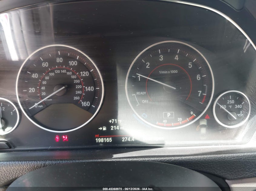 2016 BMW 3er VIN WBA8B3G5XGNT91992 IAAI salvage auction — FRONT END, Clear (Michigan), sold $3,825 on 2026-07-27 (photo 7)