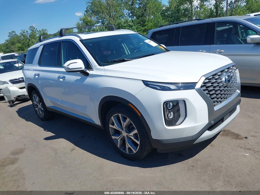2021 Hyundai Palisade VIN KM8R44HE4MU179060 IAAI salvage auction — HAIL, Salvage (Ohio), sold $11,175 on 2026-07-07 (photo 1)