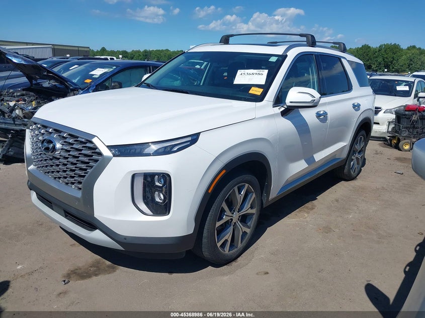 2021 Hyundai Palisade VIN KM8R44HE4MU179060 IAAI salvage auction — HAIL, Salvage (Ohio), sold $11,175 on 2026-07-07 (photo 2)