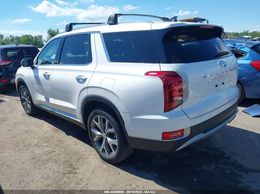 2021 Hyundai Palisade VIN KM8R44HE4MU179060 IAAI salvage auction — HAIL, Salvage (Ohio), sold $11,175 on 2026-07-07 (photo 3)