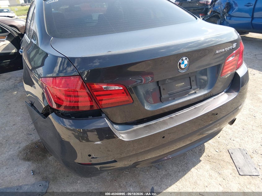 2013 BMW 5er VIN WBAFZ9C50DC751905 IAAI salvage auction — REAR END, Original (Texas), sold $4,550 on 2026-07-28 (photo 6)