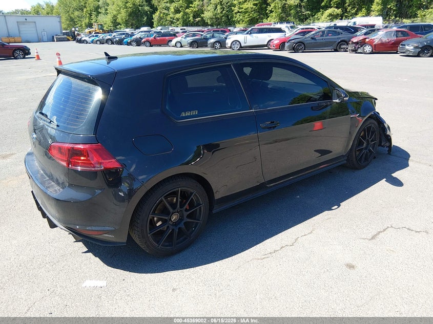 2016 Volkswagen Golf gti VIN 3VWYT7AU0GM027398 IAAI salvage auction — RIGHT FRONT, Salvage (Connecticut), sold $2,200 on 2026-07-09 (photo 4)