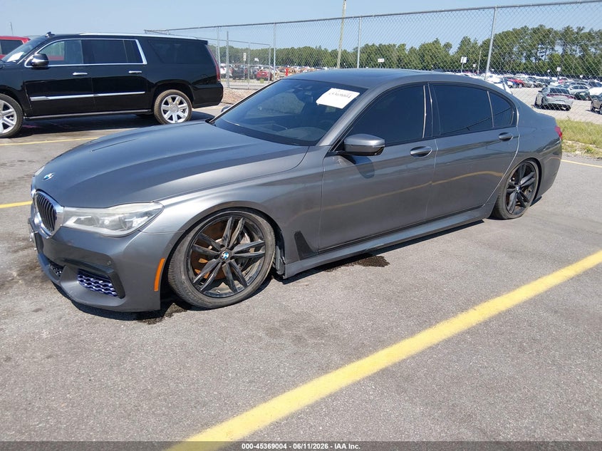 2017 BMW 7er VIN WBA7F2C33HG422777 IAAI salvage auction — SUSPENSION, Repossession Paperwork (Georgia), sold $25 on 2026-07-29 (photo 2)