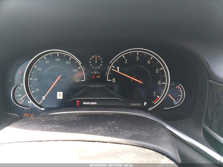 2017 BMW 7er VIN WBA7F2C33HG422777 IAAI salvage auction — SUSPENSION, Repossession Paperwork (Georgia), sold $25 on 2026-07-29 (photo 7)