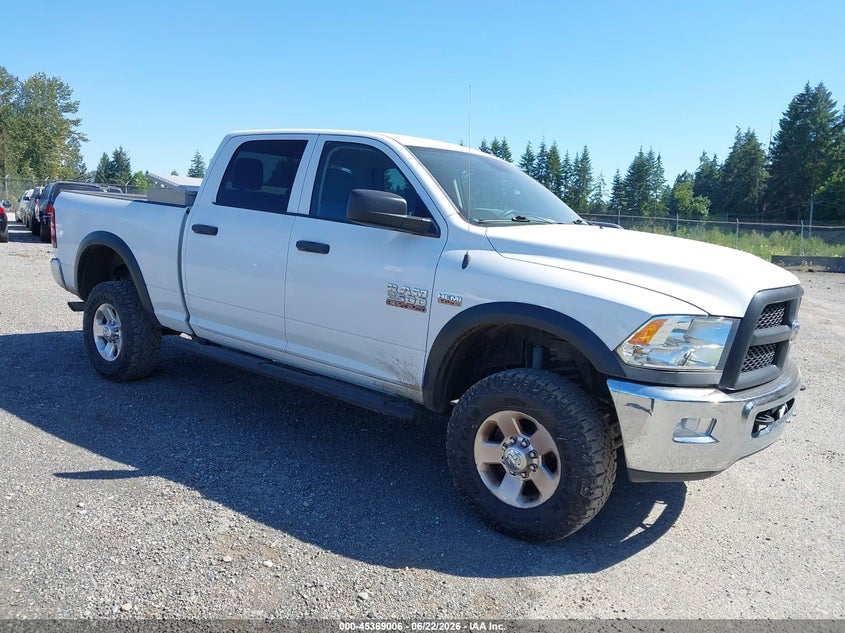 2017 Ram 2500 VIN 3C6TR5CJ6HG737724 IAAI salvage auction — NORMAL WEAR, Sf97 (Washington), sold $15,300 on 2026-07-29 (photo 1)