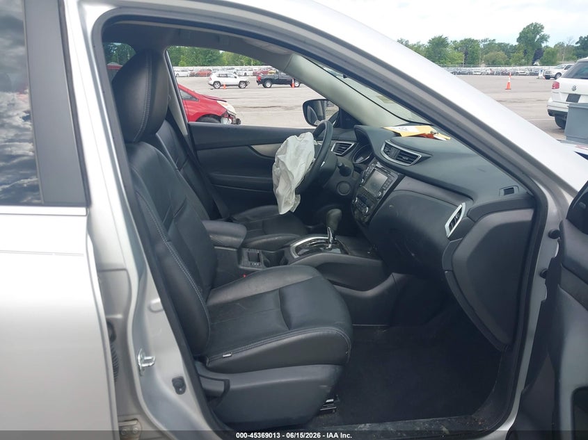 2016 Nissan Rogue VIN KNMAT2MV6GP662664 IAAI salvage auction — FRONT END, Clear (Indiana), sold $1,350 on 2026-07-31 (photo 5)