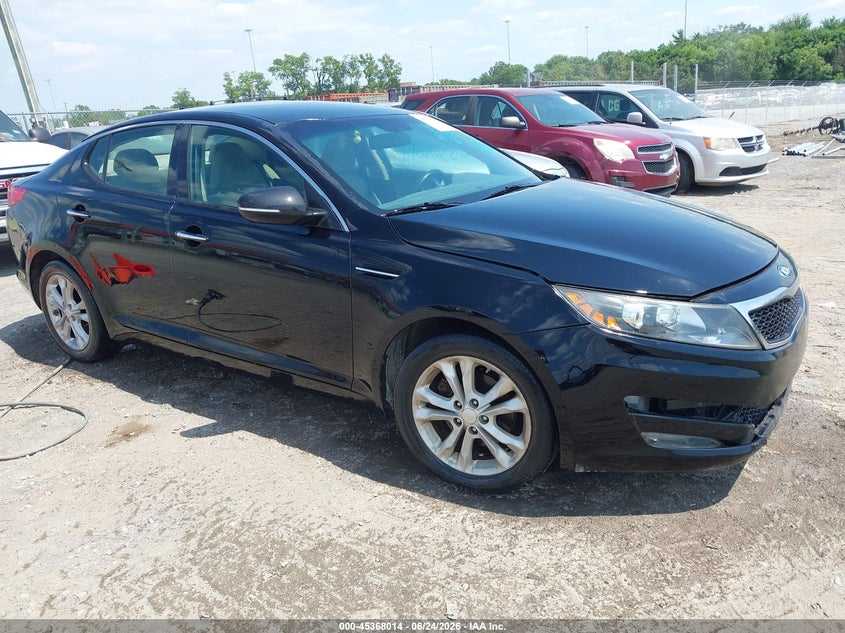 2013 Kia Optima VIN 5XXGM4A76DG224156 IAAI salvage auction — NORMAL WEAR, Clear (Tennessee), sold $225 on 2026-07-16 (photo 1)
