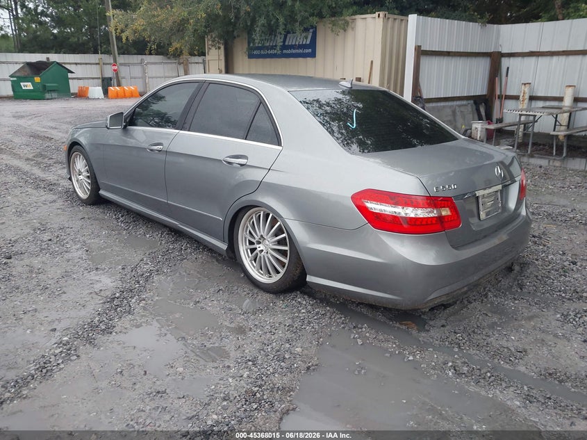 2010 Mercedes-benz E-class VIN WDDHF7CB6AA197331 IAAI salvage auction — SIDE, Clear (Florida), sold $450 on 2026-07-23 (photo 3)