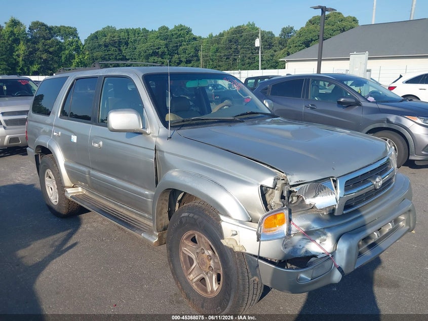1999 Toyota 4runner VIN JT3GN87R3X0103219 IAAI salvage auction — NORMAL WEAR, Repossession Paperwork (Georgia), sold $300 on 2026-07-29 (photo 1)