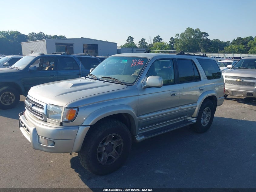 1999 Toyota 4runner VIN JT3GN87R3X0103219 IAAI salvage auction — NORMAL WEAR, Repossession Paperwork (Georgia), sold $300 on 2026-07-29 (photo 2)