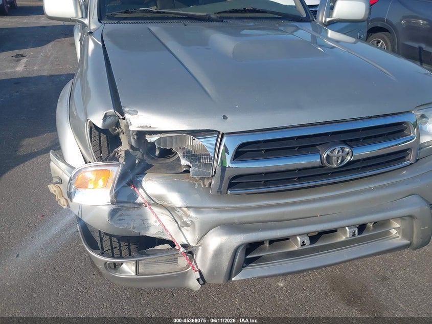 1999 Toyota 4runner VIN JT3GN87R3X0103219 IAAI salvage auction — NORMAL WEAR, Repossession Paperwork (Georgia), sold $300 on 2026-07-29 (photo 6)