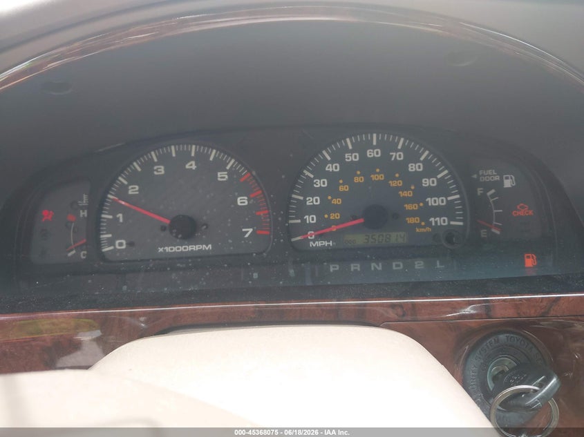 1999 Toyota 4runner VIN JT3GN87R3X0103219 IAAI salvage auction — NORMAL WEAR, Repossession Paperwork (Georgia), sold $300 on 2026-07-29 (photo 7)