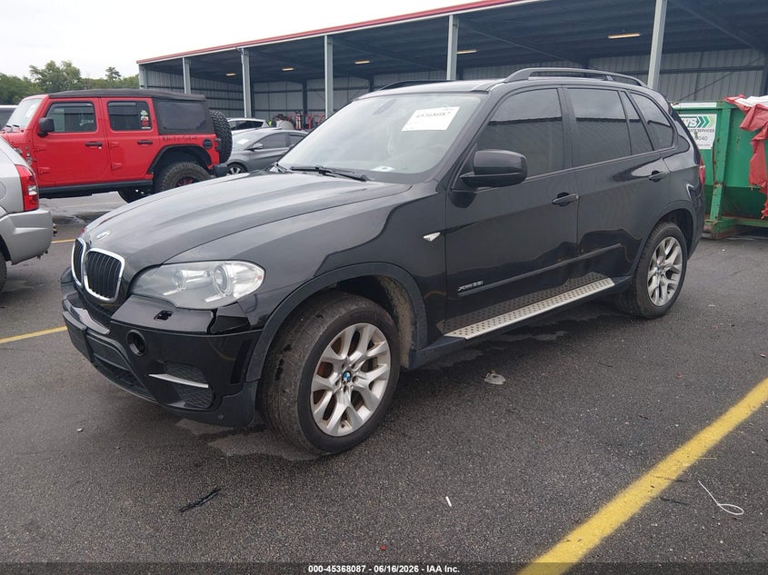 2012 BMW X5 VIN 5UXZV4C57CL985938 IAAI salvage auction — LEFT SIDE, Repossession Paperwork (Georgia), sold $500 on 2026-07-29 (photo 2)