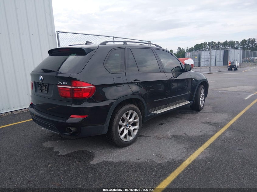 2012 BMW X5 VIN 5UXZV4C57CL985938 IAAI salvage auction — LEFT SIDE, Repossession Paperwork (Georgia), sold $500 on 2026-07-29 (photo 4)
