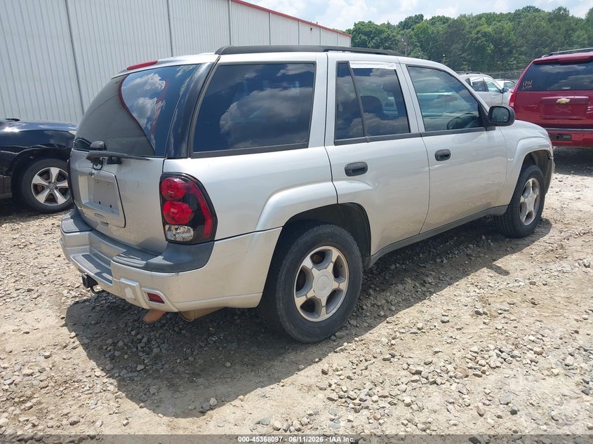 2008 Chevrolet Trailblazer VIN 1GNDS13S782206759 IAAI salvage auction — NORMAL WEAR, Repossession Paperwork (Georgia), sold $375 on 2026-07-09 (photo 4)