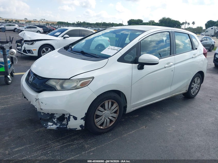 2016 Honda Fit VIN JHMGK5H50GX026328 IAAI salvage auction — FRONT END, Rebuildable (Florida), sold $1,600 on 2026-07-16 (photo 2)