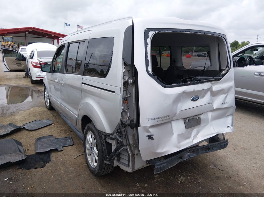 2019 Ford Transit connect VIN NM0GE9F26K1393137 IAAI salvage auction — REAR END, Salvage (Louisiana), sold $1,000 on 2026-07-13 (photo 3)