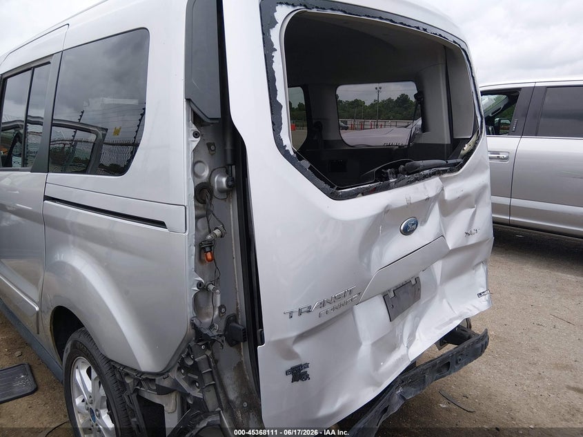 2019 Ford Transit connect VIN NM0GE9F26K1393137 IAAI salvage auction — REAR END, Salvage (Louisiana), sold $1,000 on 2026-07-13 (photo 6)