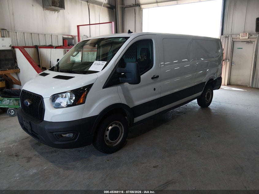 2021 Ford Transit-250 VIN 1FTBR1Y80MKA76374 IAAI salvage auction — RIGHT SIDE, Clear (Illinois), sold $8,350 on 2026-07-14 (photo 2)