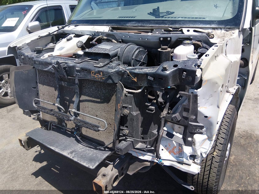 2019 Chevrolet Express 2500 VIN 1GCWGAFG6K1272436 IAAI salvage auction — FRONT END, Clear (California), sold $275 on 2026-07-09 (photo 6)