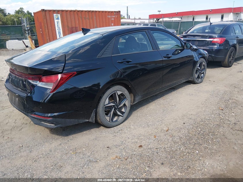 2023 Hyundai Elantra VIN 5NPLS4AG6PH100577 IAAI salvage auction — FRONT END, Salvage - 75% Or Less (Maryland), sold $4,050 on 2026-07-09 (photo 4)