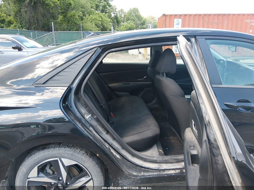 2023 Hyundai Elantra VIN 5NPLS4AG6PH100577 IAAI salvage auction — FRONT END, Salvage - 75% Or Less (Maryland), sold $4,050 on 2026-07-09 (photo 8)