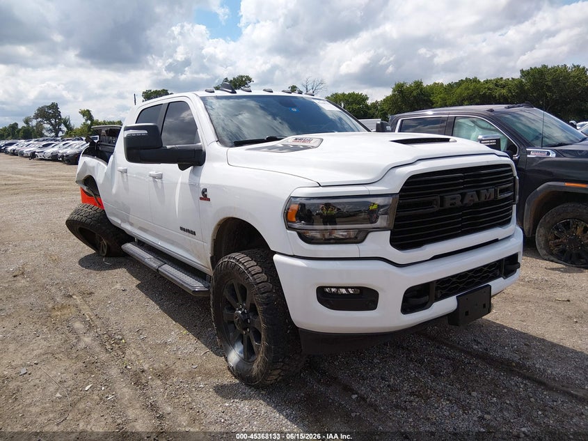 2023 Ram 2500 VIN 3C6UR5NL2PG568965 IAAI salvage auction — RIGHT REAR, Salvage Title, sold $20,100 on 2026-07-21 (photo 1)