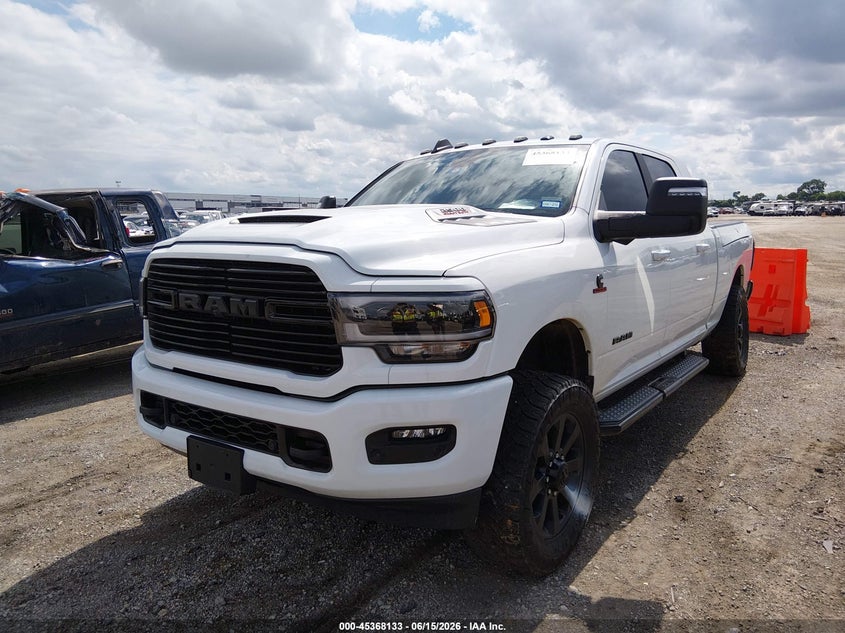 2023 Ram 2500 VIN 3C6UR5NL2PG568965 IAAI salvage auction — RIGHT REAR, Salvage Title, sold $20,100 on 2026-07-21 (photo 2)