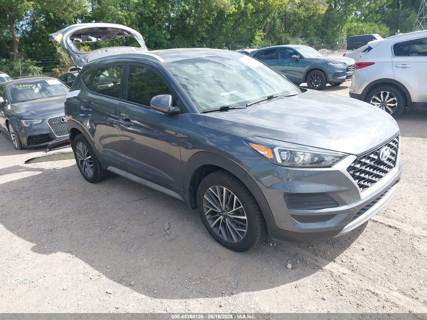 2019 Hyundai Tucson VIN KM8J3CAL1KU899979 IAAI salvage auction — REAR END, Salvage (Indiana), sold $4,300 on 2026-07-15 (photo 1)