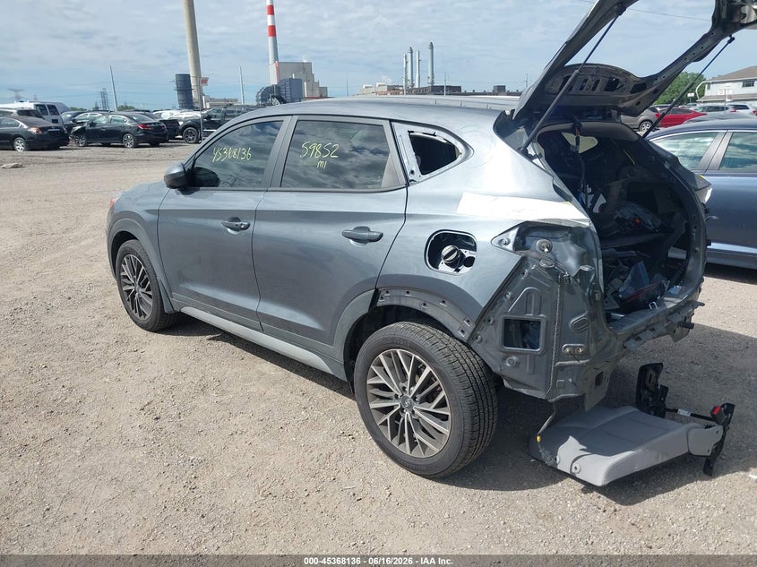 2019 Hyundai Tucson VIN KM8J3CAL1KU899979 IAAI salvage auction — REAR END, Salvage (Indiana), sold $4,300 on 2026-07-15 (photo 3)