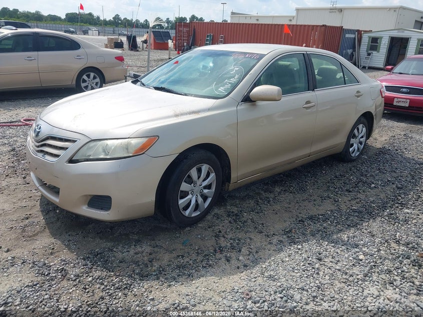 2010 Toyota Camry VIN 4T4BF3EK6AR033132 IAAI salvage auction — FRONT & REAR, Repossession Paperwork (Georgia), sold $475 on 2026-07-09 (photo 2)