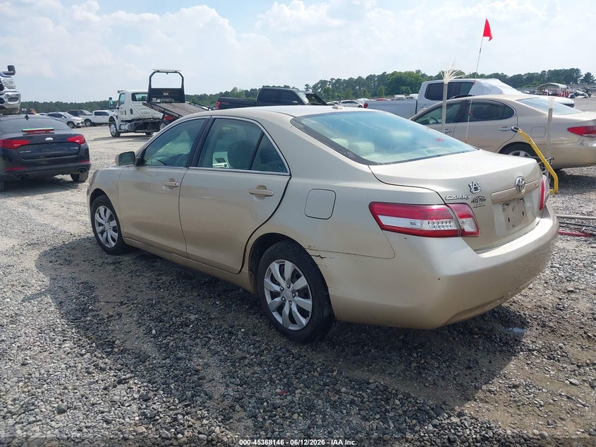 2010 Toyota Camry VIN 4T4BF3EK6AR033132 IAAI salvage auction — FRONT & REAR, Repossession Paperwork (Georgia), sold $475 on 2026-07-09 (photo 3)