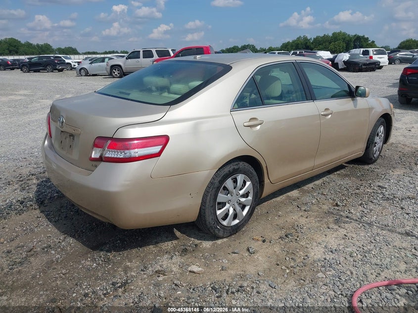 2010 Toyota Camry VIN 4T4BF3EK6AR033132 IAAI salvage auction — FRONT & REAR, Repossession Paperwork (Georgia), sold $475 on 2026-07-09 (photo 4)