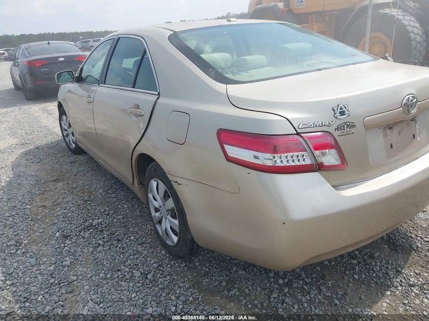 2010 Toyota Camry VIN 4T4BF3EK6AR033132 IAAI salvage auction — FRONT & REAR, Repossession Paperwork (Georgia), sold $475 on 2026-07-09 (photo 6)